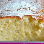 Rețeta de prăjitură cu budincă de vanilie a bunicii cu o ceașcă de budincă de vanilie
