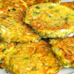 Frittata de dovlecei, cartofi și orez