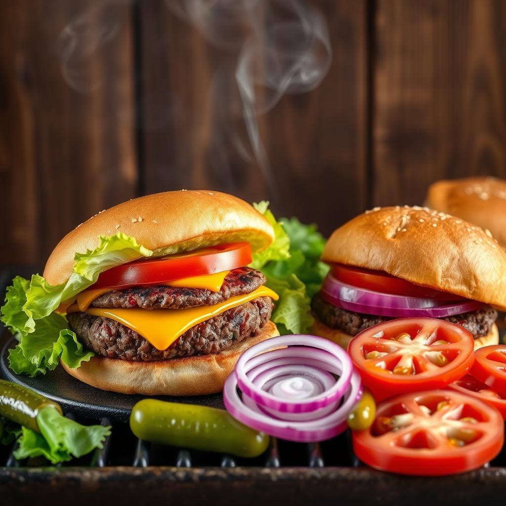 Smash burger alapanyagok Smash burger alapanyagok