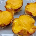 Sonkás és tojásos muffin