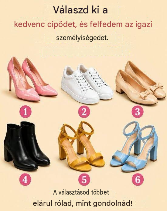 Mit árulnak el kedvenc cipőid a személyiségedről?